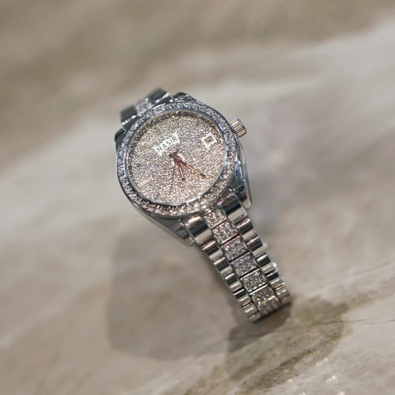 CILOA New Diamond-Embedded Luxury Fashion Mechanical Watch - Unisex & Waterproof