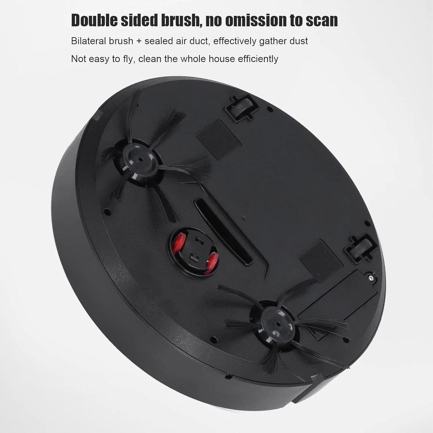3-in-1 Smart Sweeping Robot: Vacuum, Sweep, and Mop - USB Rechargeable Efficient USB Rechargeable Mini Vacuum Robot with Mopping