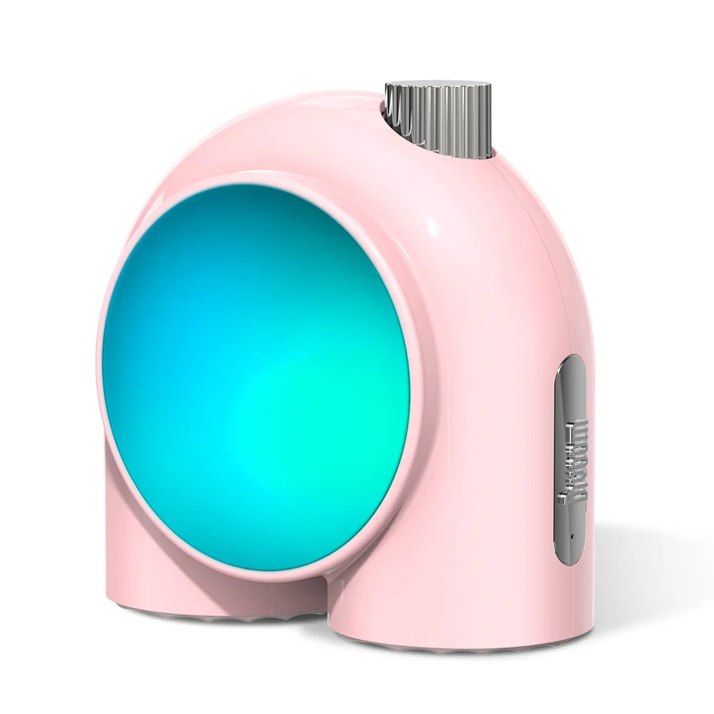 Divoom Planet-9 Decorative Mood Lamp with Programmable RGB LED Light Effects, Neon Light Atmosphere Bedside Lamp, Music Control