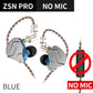 KZ ZSN PRO In Ear 1BA+1DD Hybrid Earphone HIFI Bass DJ Running Sport Earbud Headsets KZ ZS10 PRO ZAX ZSX KZ ZST X SKS S2 Z1 PRO