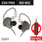 KZ ZSN PRO In Ear 1BA+1DD Hybrid Earphone HIFI Bass DJ Running Sport Earbud Headsets KZ ZS10 PRO ZAX ZSX KZ ZST X SKS S2 Z1 PRO