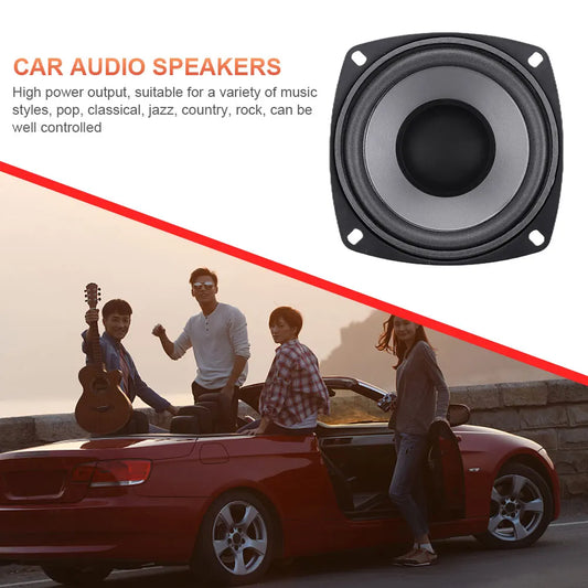 4/5/6 Inch Car HiFi Coaxial Speaker Full Range Frequency Auto Audio 400W 500W 600W Music Stereo for Vehicle Automobile