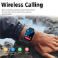 2.01 HD Screen Smart Watch, Bluetooth Calling, Message Reminder, Multi-sport Mode, Compatible with IPhone/Android Phones