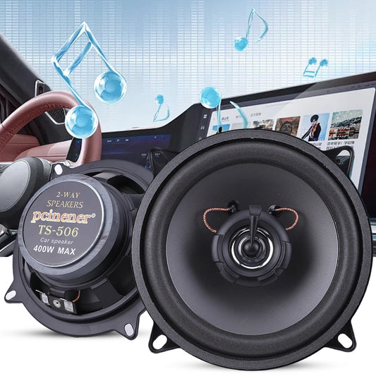4/5/6 Inch Full Frequency Car Stereo Speaker 300W/400W/500W 2 Way Car HiFi Coaxial Speaker Vehicle Audio Music Stereo Subwoofer