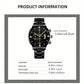 Fashion Men's Watches Business Quartz Wrist Watch Male Casual Date Watches for Man Bracelet