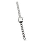Clearance Deal Women Stainless Steel Wristwatch Rhinestone Fashionable Rectangular Water Proof 30m Date Lady Watch for Daily Use