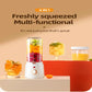 Portable USB Rechargeable Juicer for Quiet Fresh Smoothies & Juices BPA-Free Travel-Friendly Kitchen Appliance