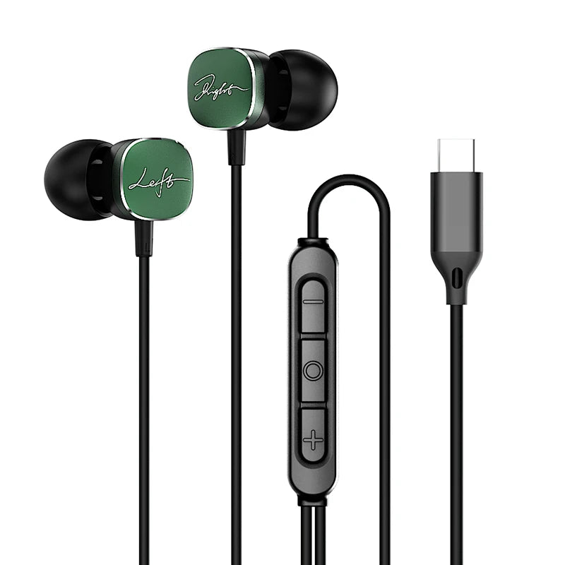Type C Wired Earphone For Samsung USB C Headphones A56 A55 A54 For Galaxy S25 S24 S23 Ultra Note 20 10 3.5mm Jack Earbud Headset