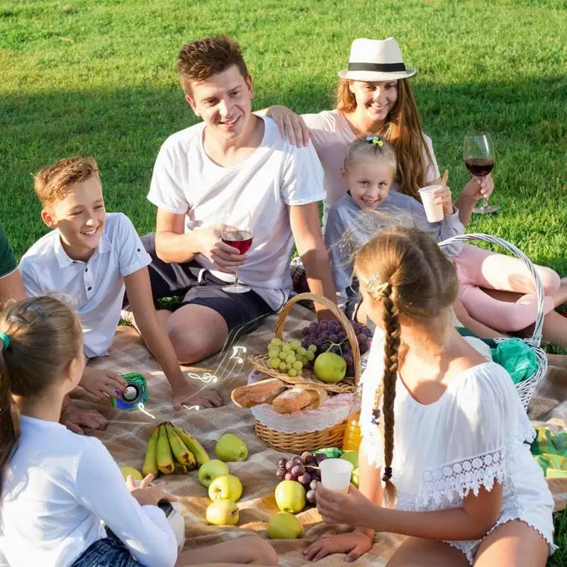 Portable Speaker Small Speaker Outdoor Boombox Audio Systems Camping Radio Home Stereo Speakers Bass Speakers Subwoofer For
