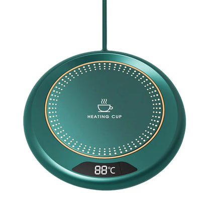 USB Coffee Mug Warmer Smart Cup Warmer with 3 Temperature Settings Electric Beverage Warmer for Coffee Milk Tea Beverage