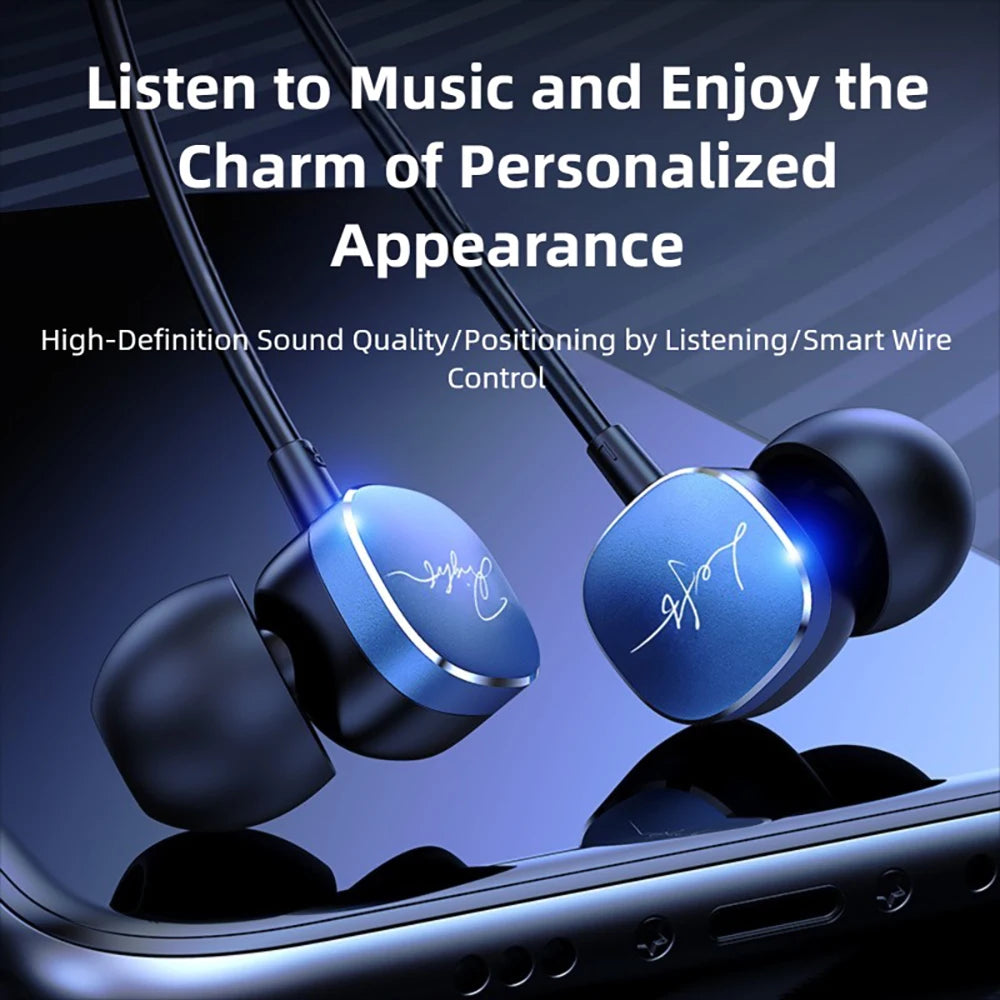 Type C Wired Earphone For Samsung USB C Headphones A56 A55 A54 For Galaxy S25 S24 S23 Ultra Note 20 10 3.5mm Jack Earbud Headset