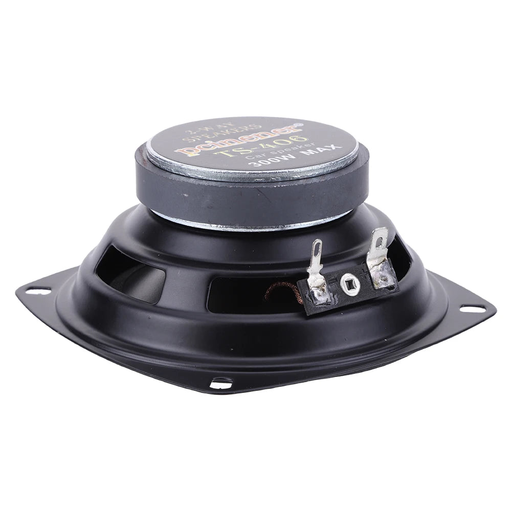 4/5/6 Inch Automobile Audio 4 Ohms 2 Way Car HiFi Coaxial Subwoofer Sensitivity 93dB Universal Car Speaker 300W/400W/500W
