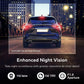 3 Cameras Dash Cam For Cars 1080P Car Camera Video Recorder Front inside Rear View Camera Car DVR Black Box Car Assecories