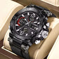 LIGE Luxury LED Display Men Wristwatches Fashion Luminous Sport Man Watch Waterproof Calendar Quartz Watch Mens Montres Hommes