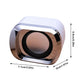 USB Powered Stereo Speaker USB Charging Multimedia Portable 2pcs Clear Sound Quality Multimedia Versatility Desktop USB Speakers