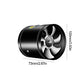4 6 8 Inch Pipe Air Ventilator 2800RPM Pipe Ventilation Fan Metal Mini Extractor Low Noise Duct Fan for Kitchen Washroom Canteen