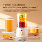 Portable USB Rechargeable Juicer for Quiet Fresh Smoothies & Juices BPA-Free Travel-Friendly Kitchen Appliance
