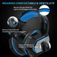 NPET HS10 3.5mm Wired Gaming Headphones With Microphone 120° Adjustable PC Bass Stereo Gamer Headset For PS4 PS5 Xbox Smartphone