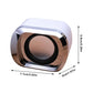 USB Powered Stereo Speaker USB Charging Multimedia Portable 2pcs Clear Sound Quality Multimedia Versatility Desktop USB Speakers