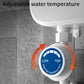 Small Instant Electric Water Heater LCD Temperature Display IPX4 Quick Heating Shower Water Heating Device Set