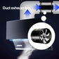 4 6 8 Inch Pipe Air Ventilator 2800RPM Pipe Ventilation Fan Metal Mini Extractor Low Noise Duct Fan for Kitchen Washroom Canteen