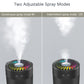 300ml Mini Ultrasonic Humidifier USB with 7 Colors LED Light Dual Mist Modes for Home/Office/Baby Room/Bedroom/Car Travel/Yoga