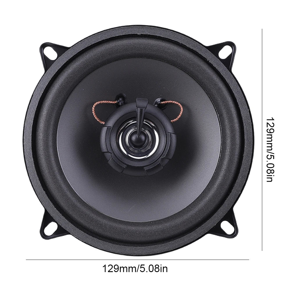 4/5/6 Inch Full Frequency Car Stereo Speaker 300W/400W/500W 2 Way Car HiFi Coaxial Speaker Vehicle Audio Music Stereo Subwoofer