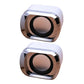 USB Powered Stereo Speaker USB Charging Multimedia Portable 2pcs Clear Sound Quality Multimedia Versatility Desktop USB Speakers