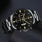 Fashion Men's Watches Business Quartz Wrist Watch Male Casual Date Watches for Man Bracelet