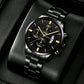 Fashion Men's Watches Business Quartz Wrist Watch Male Casual Date Watches for Man Bracelet