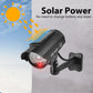 Dummy CCTV Camera Weatherproof Fake Imitation Camera with Flashing Red LED Light CCTV Security Camera Indoor Or Outdoor Use