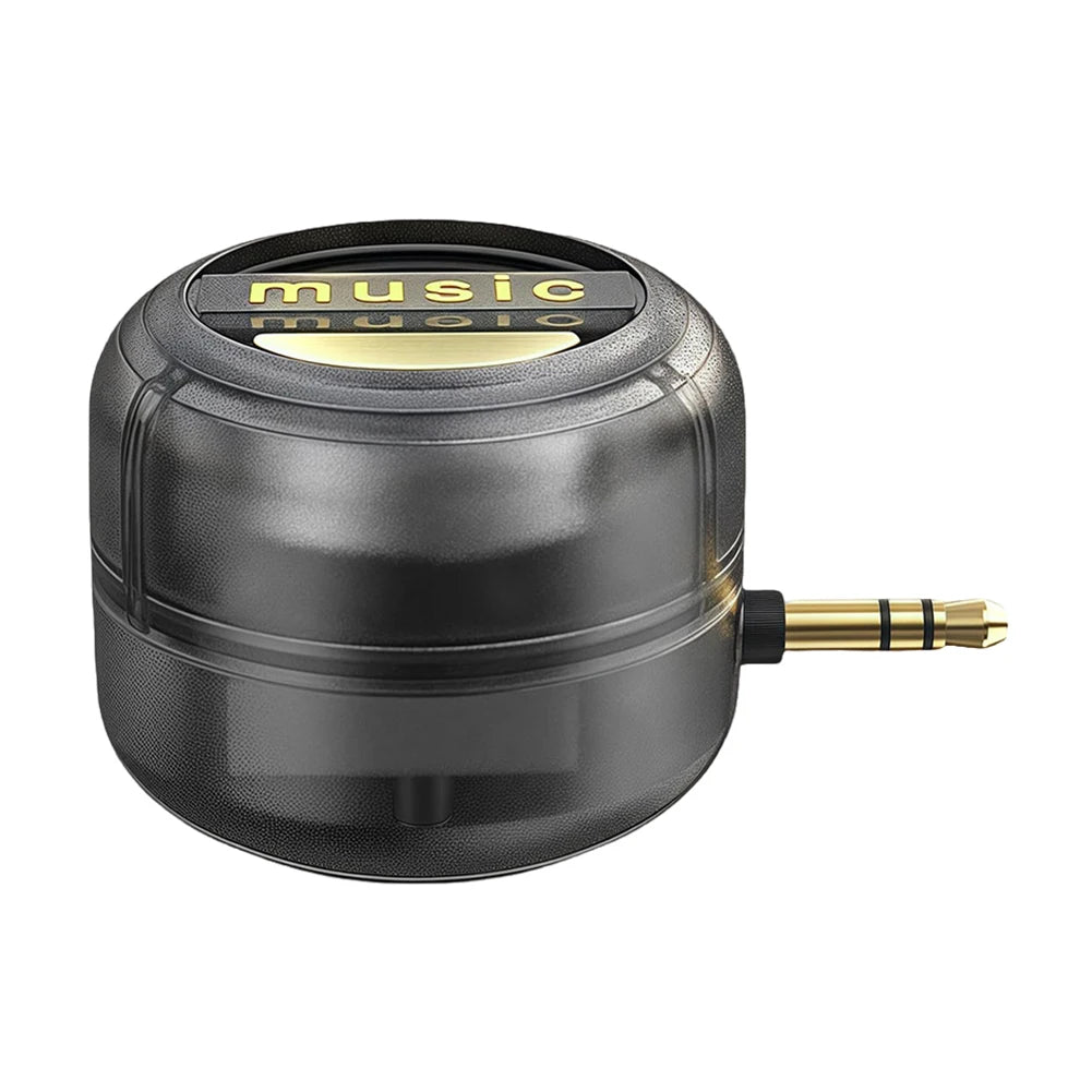 Type-C/3.5mm Aux Input Phone Speaker External Speaker Plug in Speaker for Smartphone/Tablet/Computer