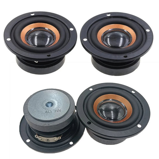 2 Inch 3W Speaker Full Frequency Bass Loudspeaker 4Ohm Circular Small Audio Speaker 64MM Audio Speaker Upgrades Your Setups Horn