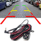 5 Pin Color Image Video Camera Night Vision HD Video Rear View Camera Wide Angle Reverse Dash Cam with Extension Cable