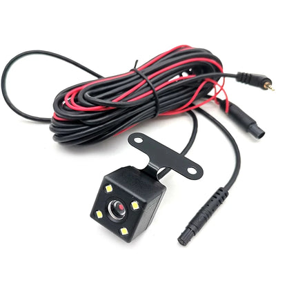 5 Pin Color Image Video Camera Night Vision HD Video Rear View Camera Wide Angle Reverse Dash Cam with Extension Cable