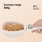 Digital Display Coffee Tea Sugar Spoon Scale Detachable Pet Bowl Measuring Spoon Plastic Washable Easy Clean for Kitchen Gadgets