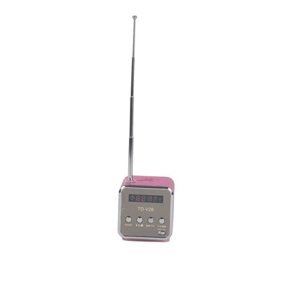 Mini Music Player Portable Music Player Mini Speaker Music Player Portable FM Radio PC Fashion Support TF Card and U Disk