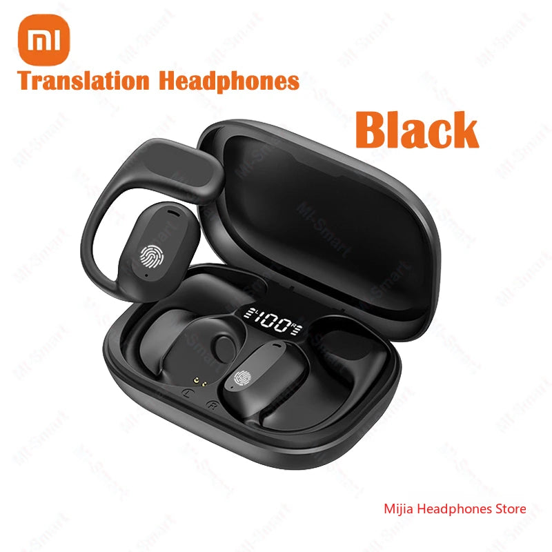 Xiaomi AI Translator Earphone Language Translation Earbuds Real-time Bluetooth-Compatible 5.3 Translator Earbuds Touch Control