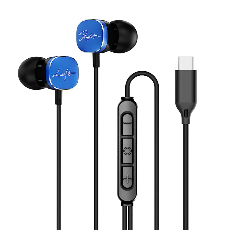 Type C Wired Earphone For Samsung USB C Headphones A56 A55 A54 For Galaxy S25 S24 S23 Ultra Note 20 10 3.5mm Jack Earbud Headset