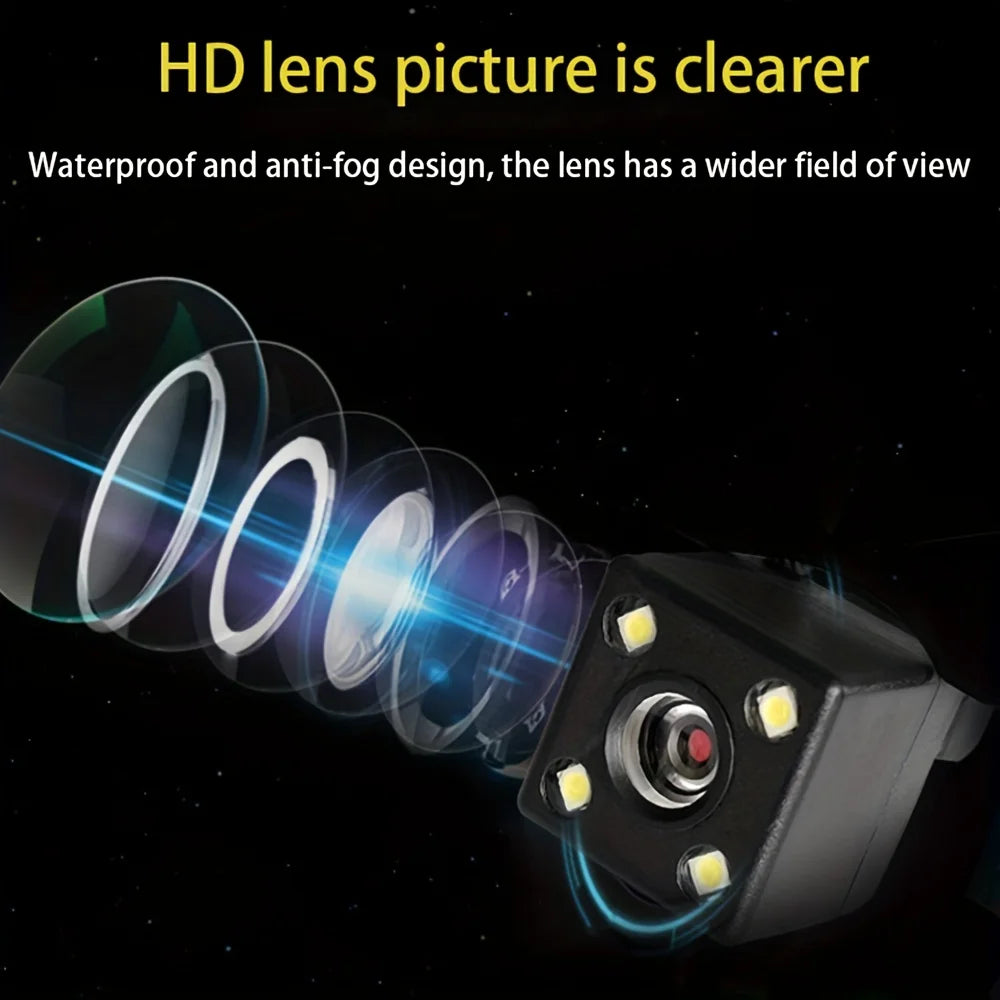 Car Rear View Camera Parking Assistant Backup Reverse Camera for Car Pickups SUV Vehicles