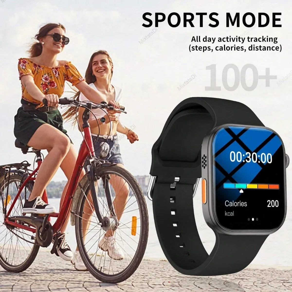 Smart Watch for Men Women,Waterproof Outdoor Smartwatch with Multiple Sports Modes,Call Function&1.83" HD Touchscreen
