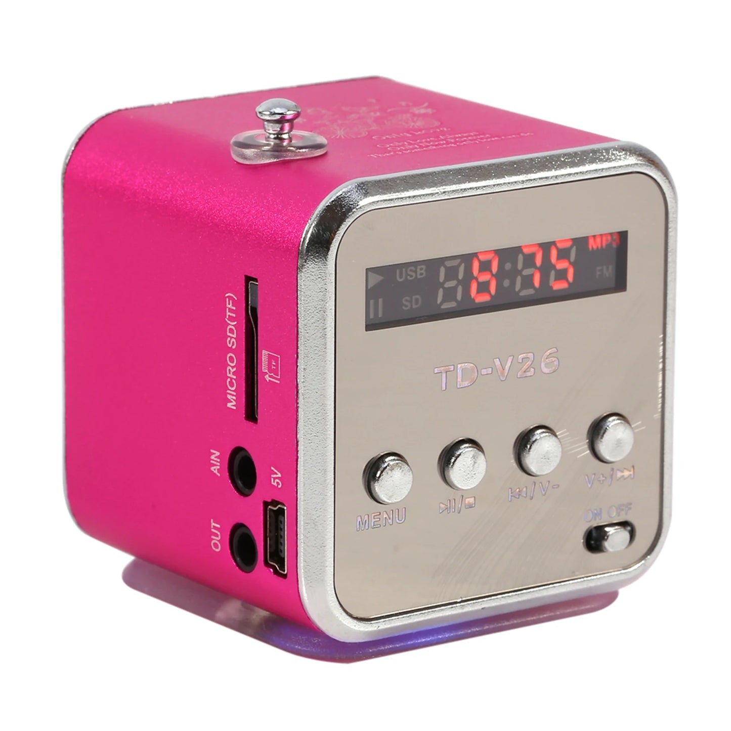 Mini Speaker Mini Speaker Music Player Mini Speaker Music Player Portable FM Radio PC Fashion Support TF Card and U Disk