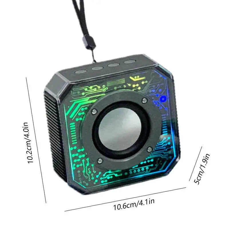 Portable Speaker Small Speaker Outdoor Boombox Audio Systems Camping Radio Home Stereo Speakers Bass Speakers Subwoofer For