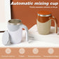 13oz Automatic Stirring Coffee Mug Leakproof Electric Magnetic Mixing Cup Stainless Steel Travel Coffee Cup for Home Kitchen