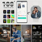 Smart Watch for Men & Women - Multi-Function Fitness Tracker with Call/Message/Weather/Alarm/Remote Camera Control, USB-Powered