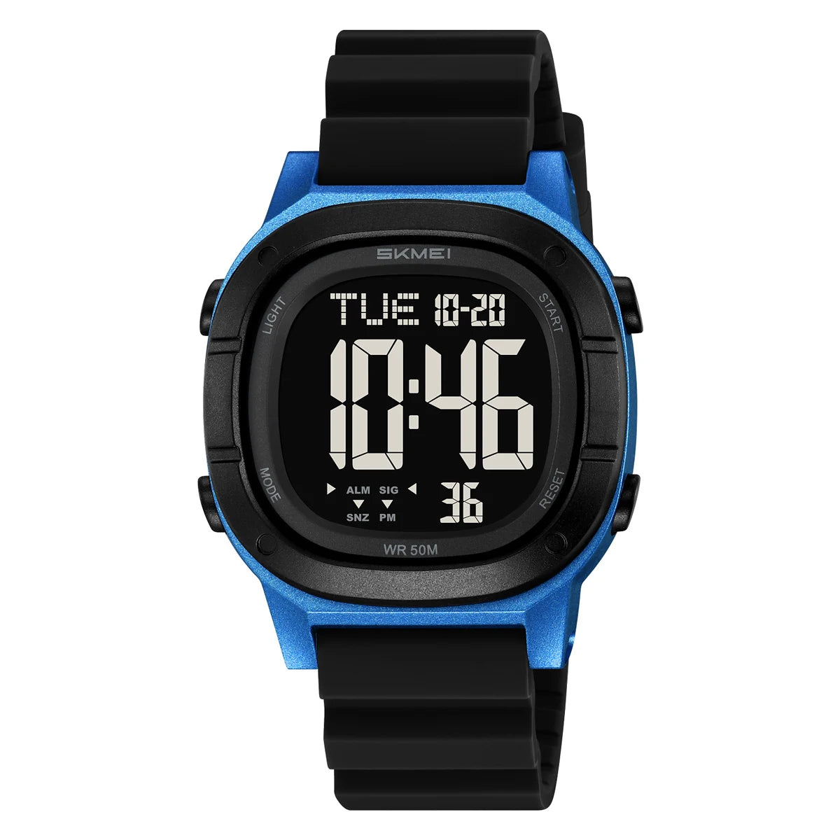 SKMEI Fashion Multifunctional 2Time Sport Digital Wristwatch For Men Women Chrono LED Light Watch Waterproof Electronics Watches