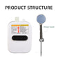Small Instant Electric Water Heater LCD Temperature Display IPX4 Quick Heating Shower Water Heating Device Set