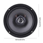 4/5/6 Inch Automobile Audio 4 Ohms 2 Way Car HiFi Coaxial Subwoofer Sensitivity 93dB Universal Car Speaker 300W/400W/500W