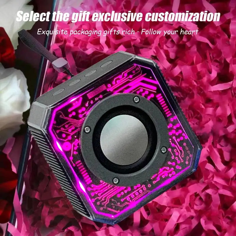 Portable Speaker Small Speaker Outdoor Boombox Audio Systems Camping Radio Home Stereo Speakers Bass Speakers Subwoofer For