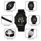 SKMEI Fashion Multifunctional 2Time Sport Digital Wristwatch For Men Women Chrono LED Light Watch Waterproof Electronics Watches